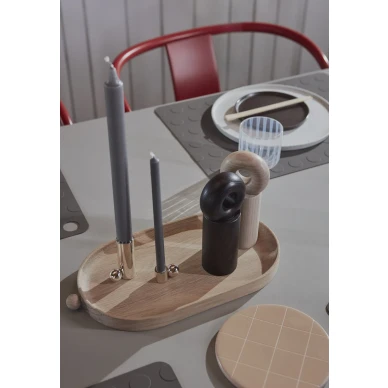 Inka Wood Tray puinen tarjotin ruokapoydalle OYOY image