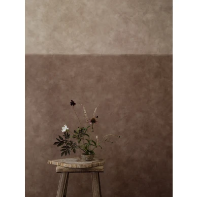 Chalk Mural kaunis roosa kaksivarinen muraltapetti Borastapeter 5092 image