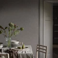 Painters Wall harmaaruskea elava kalkkitapetti ruokailuhuoneeseen 3588