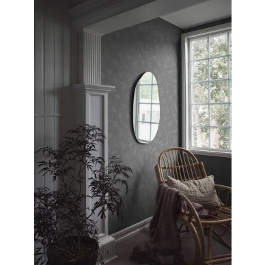 Painters Wall siniharmaa yksivarinen tapetti eteiseen Borastapeter 5088 image