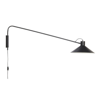 Metal Wall Lamp musta seinavalaisin Hubsch kuva