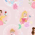 Pastel Princess roosa prinsessatapetti Sanduddilta