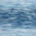 Prism sininen aaltotapetti 1838 wallcoverings v2