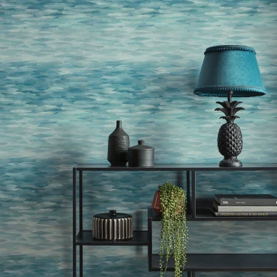 Prism vihrea graafinen tapetti olohuoneeseen 1838 wallcoverings image