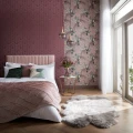 Le Toucan sininen lintutapetti makuuhuoneeseen 1838 Wallcoverings