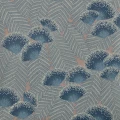 Clarice sininen kukkatapetti 1838 Wallcoverings