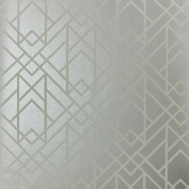 Metro harmaa graafinen tapetti 1838 Wallcoverings image
