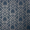 Metro sininen graafinen tapetti 1838 Wallcoverings