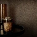 Emile musta pienikuviollinen tapetti ruokailuhuoneeseen 1838 Wallcoverings