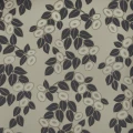 Rosetta musta beige kukkatapetti 1838 Wallcoverings