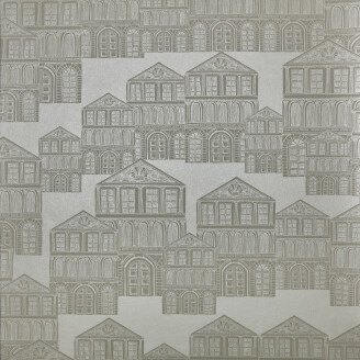 Maison vaalea kiiltava talotapetti 1838 Wallcoverings image