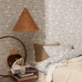 Dou Lampshade Small rottinkinen lampunvarjostin lastenhuoneeseen Ferm Livingilta v2