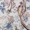 Bird Sonnet sininen valkoinen lintutapetti 1838 Wallcoverings