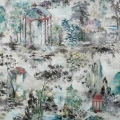 Pavilion vihrea maisematapetti 1838 Wallcoverings