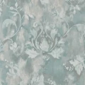Ornamenta vihrea kuviollinen tapetti 1838 Wallcoverings