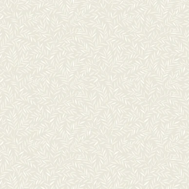 8611 beige lehtitapetti Borastapeterilta kuva