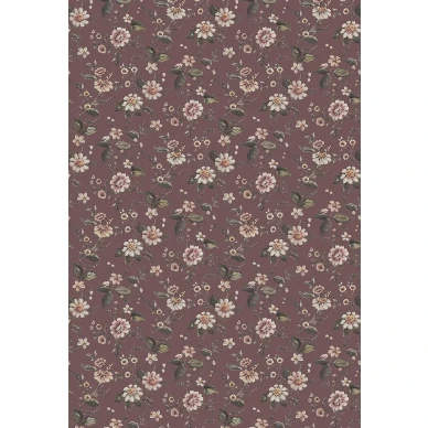 Marions Mural punainen kukkatapetti koko kuvio Borastapeterilta kuva