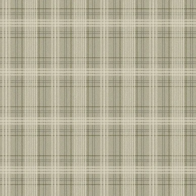 Tailors Tweed vihrea ruudullinen tapetti Borastapeterilta image
