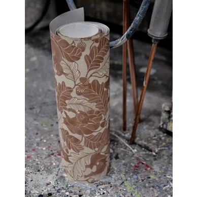 Oak Tree Tails ruskea moderni elaintapetti Langelid von Bromssen image