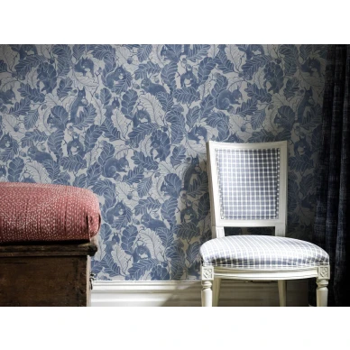 Oak Tree Tails vaaleansininen elaintapetti makuuhuoneeseen Langelid von Bromssen image