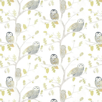 Little Owls vihrea pollotapetti Harlequinilta kuva
