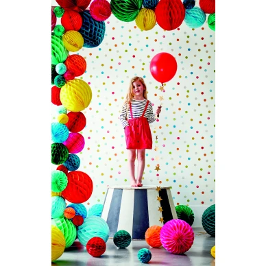 Bon Bon varikas pilkullinen tapetti lastenhuoneeseen Harlequinilta 112636 kuva