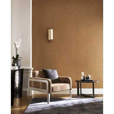 Tessen oranssi kuparinvarinen graafinen tapetti Harlequinilta kuva