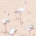 Flamingos roosa lintutapetti Cole Sonilta