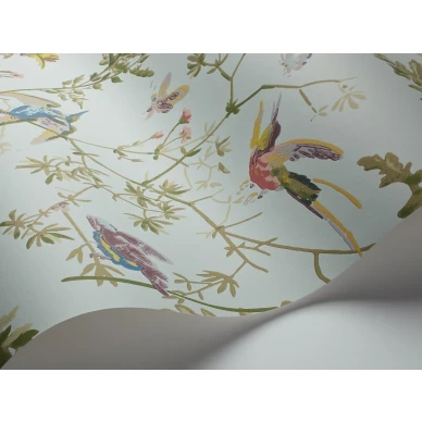 Vaaleanvihrea lintutapetti Cole et Sonilta Hummingbirds 100 14069 kuva