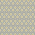 Hicks Hexagon kullanvarinen geometrinen tapetti Cole et Sonilta