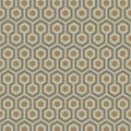 Hicks Hexagon pronssinvarinen harmaa geometrinen tapetti Cole et Sonilta