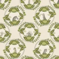 Ardmore Cameos vihrea beige elaintapetti Cole et Sonilta109 9041