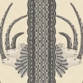 Jabu beige harmaa eksoottinen elaintapetti Cole et Sonilta 109 3014