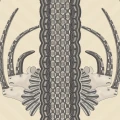 Jabu beige harmaa elaintapetti Cole et Sonilta 109 3014