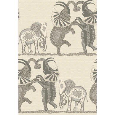 Safari Dance beige vaaleanharmaa hauska elaintapetti Cole et Sonilta 109 8037 kuva