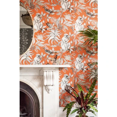 Savuti kiva oranssi viidakkotapetti Cole et Sonilta 109 1001 image