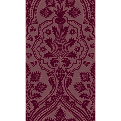 Pugin Palace Flock punainen kuviotapetti Cole et Sonilta 116 9034 image
