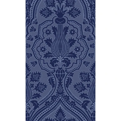 Pugin Palace Flock sininen kuviotapetti Cole et Sonilta 116 9033 image