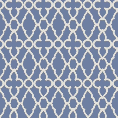 Treillage sininen geometrinen tapetti Cole et Sonilta 116 6021 kuva