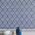 Treillage sinivalkoinen geometrinen tapetti Cole et Sonilta 116 6021