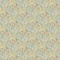 Jane keltainen monivarinen kukkatapetti koko kuvio Borastapeterilta 2036