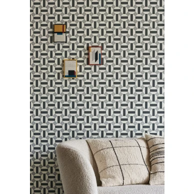 Alicatado harmaa espanjalainen geometrinen tapetti Cole et Sonilta 117 12036 kuva