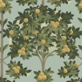 Orange Blossom vihrea appelsiinipuutapetti Cole et Sonilta 117 1002