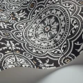 Piccadilly harmaa musta kuviollinen ruututapetti Cole et Sonilta 94 8045