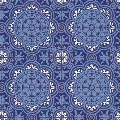 Piccadilly sininen ruudullinen tapetti Cole et Sonilta 94 8044 image
