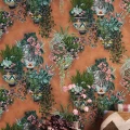 Talavera oranssi ruukkutapetti Cole et Sonilta 117 9025