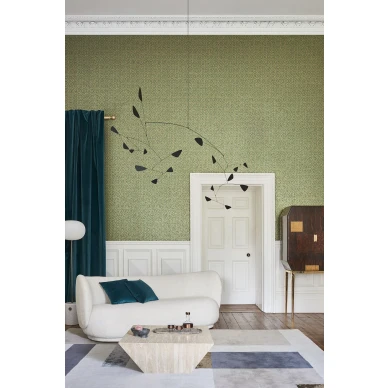 Queens Quarter vihrea geometrinen tapetti olohuoneeseen Cole et Sonilta 118 10021 kuva