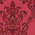 Herraskartano punainen klassinen kuviotapetti Pihlgren ja Ritolalta 68273