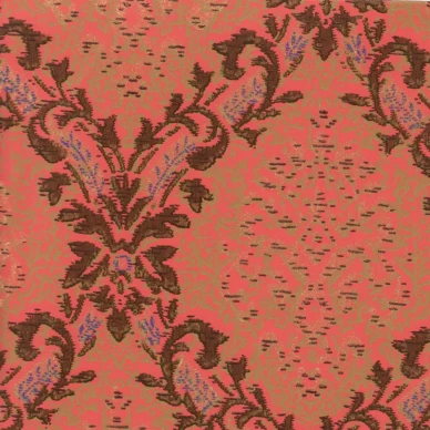 Vanhan Ahteen Sali punainen kulta kuviotapetti Pihlgren ja Ritolalta 67218 image