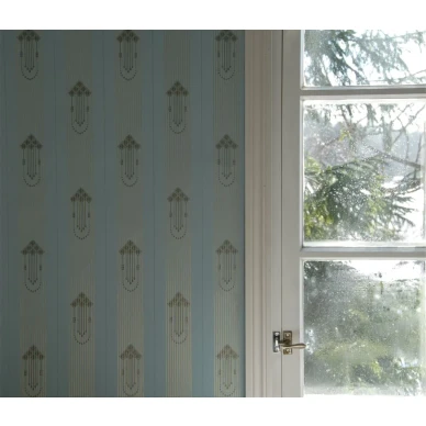 Sininen paperitapetti Wienerjugend 69663 Pihlgren ja Ritolalta kuva